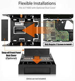 ICY DOCK 5.25” Ext. Bay to 3.5” HDD/Device Bay + Ultra Slim ODD Bay Mounting Kit Bracket - Flex-FIT Duo MB343SPO