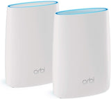 NETGEAR Orbi Tri-Band Whole Home Mesh WiFi System, with Wall Plugs for Placement Anywhere (RBK33) – Router Replacement Covers up to 5,000 sq. ft. 3-Pack Includes 1 Router & 2 Wall Plug Satellites