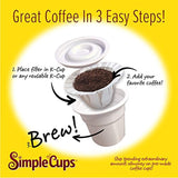 Disposable Filters for Use in Keurig Brewers- 600 Single Serve Replacement Filters for Regular and Reusable K Cups- Use Your Own Coffee in K-cups