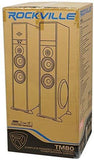 Rockville TM150B Black Home Theater System Tower Speakers 10" Sub/Blueooth/USB