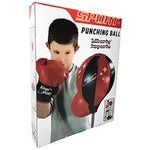 Liberty Imports Sport Boxing Set Punching Bag With Gloves | Punching Ball for Kids Adjustable Height - 43"