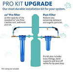 Aquasana Whole House Water Filter System - Filters Sediment & 97% Of Chlorine - Carbon & KDF Home Water Filtration - EQ-1000