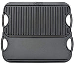 +Iron Griddle Cast Iron Reversible Grill/Griddle 20 inch x 10 inch