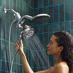 VOLUEX IN208C2 Aromatherapy Combination Handshower and Rainshower with INLY Shower Capsules, Chrome