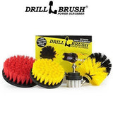 Drillbrush Swimming Pool Accessories - Drill Brush Power Scrubber Kit - Pool Brush for Vinyl Liners - Hot Tubs and Spas Jacuzzi - Pool Cover Brush Heads - Hot Tub Power Scrub Brushes - Walls and Deck