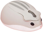 Cathy Clara Cute Hamster Mouse Wireless Mouse 2.4 Ghz 1200 DPI Low Noise Battery Powered Optical Mice for Windows Computer PC Laptop Gift for Girls Kids