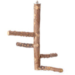 KinTor Bird Perch Nature Wood Stand for Small Medium Parrots