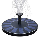 Floating Solar Fountain, Solar Fountain Pump 1.4W Solar Panel Kit Water Pump for Pond, Garden, Fish Tank, Solar Powered Bird Bath Water Fountain Pump