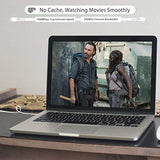 Lovicool Cat 6 Ethernet Patch Cable 100 ft Black, 4-Pair UTP Flat Networking Patch LAN Cable Ethernet Cords Network Wire Speed up to 250MHz with RJ45 Connectors 30m