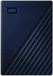 WD 4TB My Passport for Mac Portable External Hard Drive - Blue, USB-C/USB-A - WDBA2F0040BBL-WESN