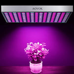 Grow Light, AOVOK LED Grow Lamp Bulbs Plant Light Panel Full Spectrum for Indoor Plants, Greenhouse, Vegetable, Flowers, Succulents, Seedlings Starting