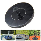 Floating Solar Fountain, Solar Fountain Pump 1.4W Solar Panel Kit Water Pump for Pond, Garden, Fish Tank, Solar Powered Bird Bath Water Fountain Pump