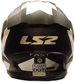 LS2 Helmets Motorcycle & Powersports Helmet's Off-Road Fast Mini V2 (Strong Red Blue, Medium)