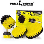 Drillbrush Swimming Pool Accessories - Drill Brush Power Scrubber Kit - Pool Brush for Vinyl Liners - Hot Tubs and Spas Jacuzzi - Pool Cover Brush Heads - Hot Tub Power Scrub Brushes - Walls and Deck