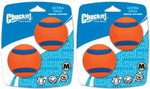 Chuckit Ball Ultra Ball Medium 4-Pack (2 x 2-Pack), Dog Fetch Toy