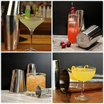 Boston Shaker: Professional Stainless Steel Cocktail Shaker Set, including 18oz Unweighted & 28oz Weighted Shaker Tins