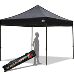 ABCCANOPY Pop up Canopy Tent Commercial Instant Shelter with Wheeled Carry Bag, 10x10 FT Navy Blue