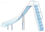 Inter-Fab WRS-CRT-SS Water Pool Slide, Wild Ride, Tan