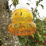 Aspectek Wasp Trap 2-pack - Traps Wasps, Hornets, Yellow Jackets / Wasp Repellent, Hornet Trap, Bee Catcher, Safe and Natural