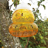 Aspectek Wasp Trap 2-pack - Traps Wasps, Hornets, Yellow Jackets / Wasp Repellent, Hornet Trap, Bee Catcher, Safe and Natural