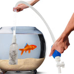 SunGrow Aquarium Gravel Cleaner Kit with Priming Bulb, 2 Minutes to Assemble, BPA Free, Easy-to-Use, Perfect for Small Fish Tanks, No Mess and Spillage During Water Maintenance