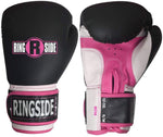 Ringside Pro Style Boxing Training Gloves Kickboxing Muay Thai Gel Sparring Punching Bag Mitts