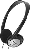 Panasonic Headphones RP-HT161-K Full-Sized Over-the-Ear Lightweight Long-Corded (Black)