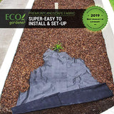 ECOgardener Premium 5oz Pro Garden Weed Barrier Landscape Fabric Durable & Heavy-Duty Weed Block Gardening Mat, Easy Setup & Superior Weed Control, Eco-Friendly & Convenient Design, 3ft x 100ft