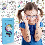 Unicorn Stickers Temporary Tattoos - Unicorn gifts for Kids,Unicorn Party Supplies,Waterproof Unicorn Tattoos Best Birthday Gifts for Girls and Boys,Over 1000 Tattoos Stickers (Tattoo/Nail Stickers)