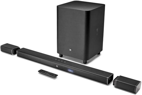 JBL Bar 5.1 4K Ultra HD 5.1-Channel Soundbar with True Wireless Surround Speakers