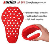 Surlim Back Protector CE Insert Armor Motorcycle Jacket Replacement Pads