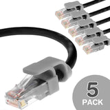 Mediabridge Ethernet Cable (10 Feet) - Supports Cat6 / Cat5e / Cat5 Standards, 550MHz, 10Gbps - RJ45 Computer Networking Cord (Part# 31-699-10B)