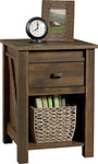 Ameriwood Home  Farmington Night Stand, Rustic ,Small, Century Barn Pine - 5683215PCOM