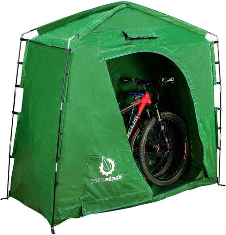 The YardStash IV: Heavy Duty, Space Saving Outdoor Storage Shed Tent