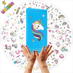 Unicorn Stickers Temporary Tattoos - Unicorn gifts for Kids,Unicorn Party Supplies,Waterproof Unicorn Tattoos Best Birthday Gifts for Girls and Boys,Over 1000 Tattoos Stickers (Tattoo/Nail Stickers)