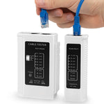 Network Cable Tester RJ45 RJ11 RJ12 UTP LAN Cable Tester Wire Networking Tool(Battery Not Included)