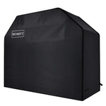 Homitt 7107 Grill Cover Kit, 44in X 60in Heavy Duty Waterproof PVC Facing BBQ Gas Grill Cover with Stainless Steel Grill Brush and Cooking Thermometer