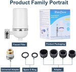 WaterQueen NSF/ANSI Standard 42 Water Faucet Filter, High Standard Water Faucet Filtration System, Advanced Faucet Filter for Hard Water