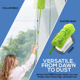 Telescopic Squeegee Window Cleaner Kit! Shower Squeegee, Window Cleaning Tools, Car Windshield Tool and Doors - Indoor/Outdoor Washing Equipment with Telescoping Pole