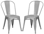 Poly and Bark Trattoria Side Chair in Black (Set of 4)