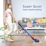 Electric Mop, Cordless Electric Spinner and Waxer, Powerful Floor Cleaner with Dual Spin, Tile and Laminate Floor, Super Quiet by iDOO