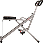 Sunny Health & Fitness Squat Assist Row-N-Ride Trainer for Squat Exercise and Glutes Workout