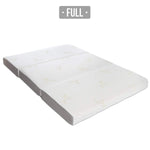 Milliard 6-Inch Memory Foam Tri-fold Mattress with Ultra Soft Removable Cover with Non-Slip Bottom - Full