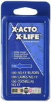 X-ACTO X-Life #11 Classic Fine Point Blades, Bulk Pack, 100 Blades per Box (X611)