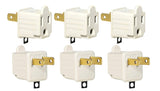 3-Prong to 2-Prong Adapter Grounding Converter 3 Pin to 2 Pin Power AC Ground Lifter For wall Outlets Plugs, Electrical, Household, Workshops, Industrial, Machinery, And Appliances, 6-Piece.