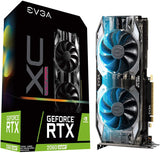 EVGA GeForce RTX 2060 Super XC Ultra, Overclocked, 2.75 Slot Extreme Cool Dual, 65C Gaming, RGB, Metal Backplate, 8GB GDDR6, 08G-P4-3163-KR