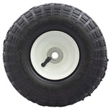 Ranch Tough 4 Pack RT310 10" Pneumatic Replacement Tires for Garden Including Gorilla Cart, Black