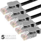 Mediabridge Ethernet Cable (10 Feet) - Supports Cat6 / Cat5e / Cat5 Standards, 550MHz, 10Gbps - RJ45 Computer Networking Cord (Part# 31-699-10B)