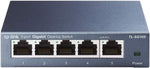 TP-Link 5 Port Gigabit Ethernet Network Switch | Ethernet Splitter | Sturdy Metal w/ Shielded Ports | Plug-and-Play | Traffic Optimization | Unmanaged (TL-SG105)