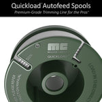 Mission Quickload 0.065" Replacement Autofeed Spool 6-Pack (Compatible with BLACK and DECKER String Trimmers)